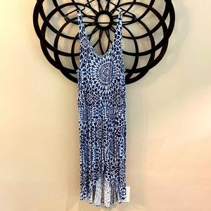 Cute and comfortable GAP blue and white print dress - Size M